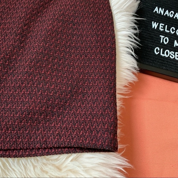 SUZY SHIER BURGUNDY MINI SKIRT SIZE M - Picture 3 of 8